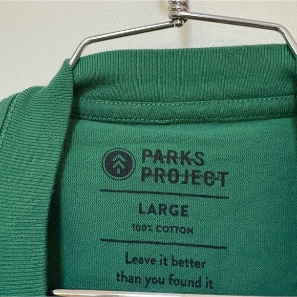 NWOT Parks Project Leave It Be Tee Size Large - Picture 4 of 10